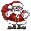 gif joyeux Noël père Noël
